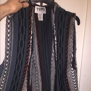 Aztec vest. Unisex size M